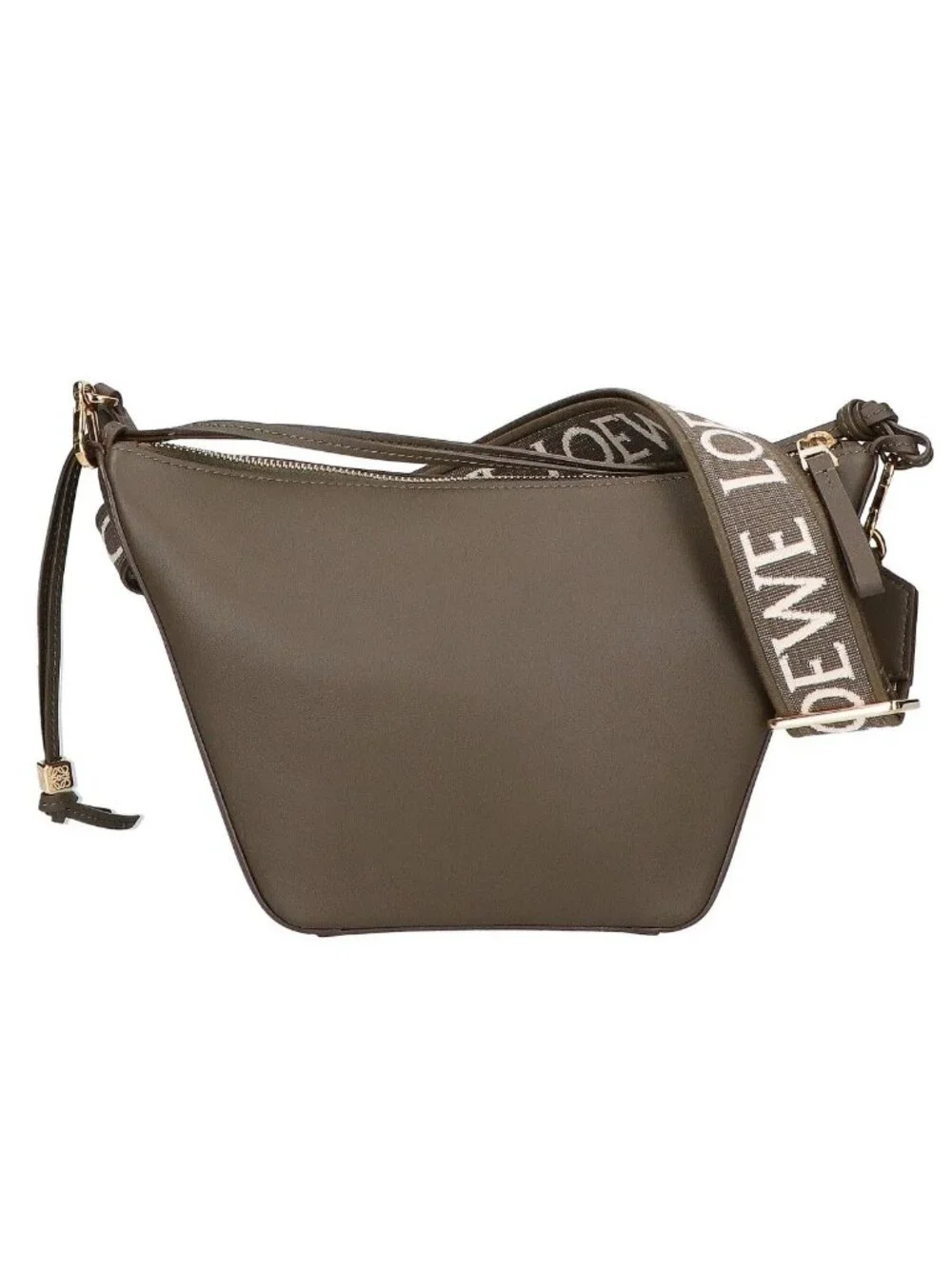 Loewe Mint Anagram Classic Calfskin Hammock Hobo Mini
